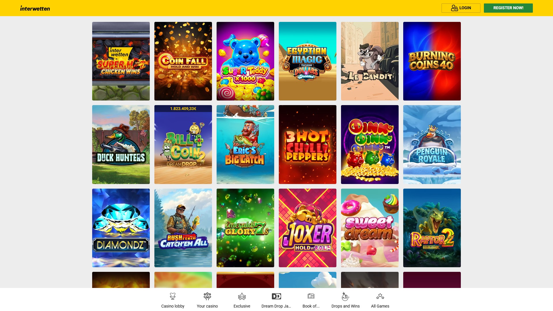 Interwetten Casino screenshot 2