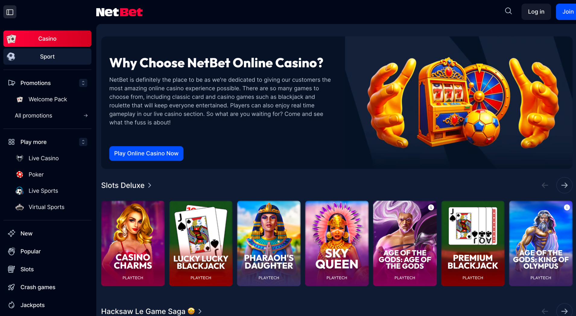 NetBet Casino screenshot 2