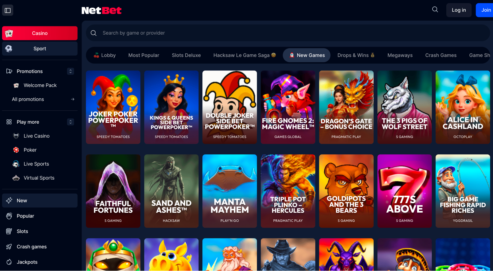 NetBet Casino screenshot 4