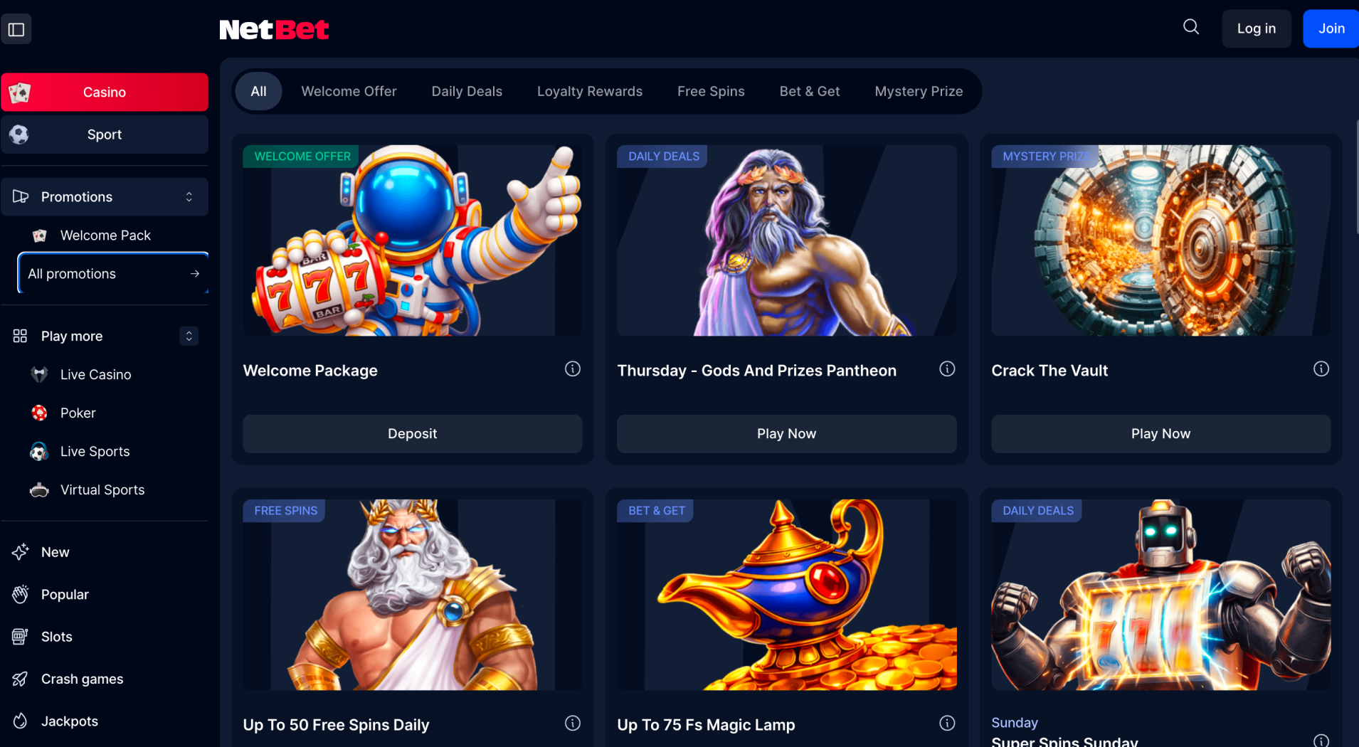 NetBet Casino screenshot 5