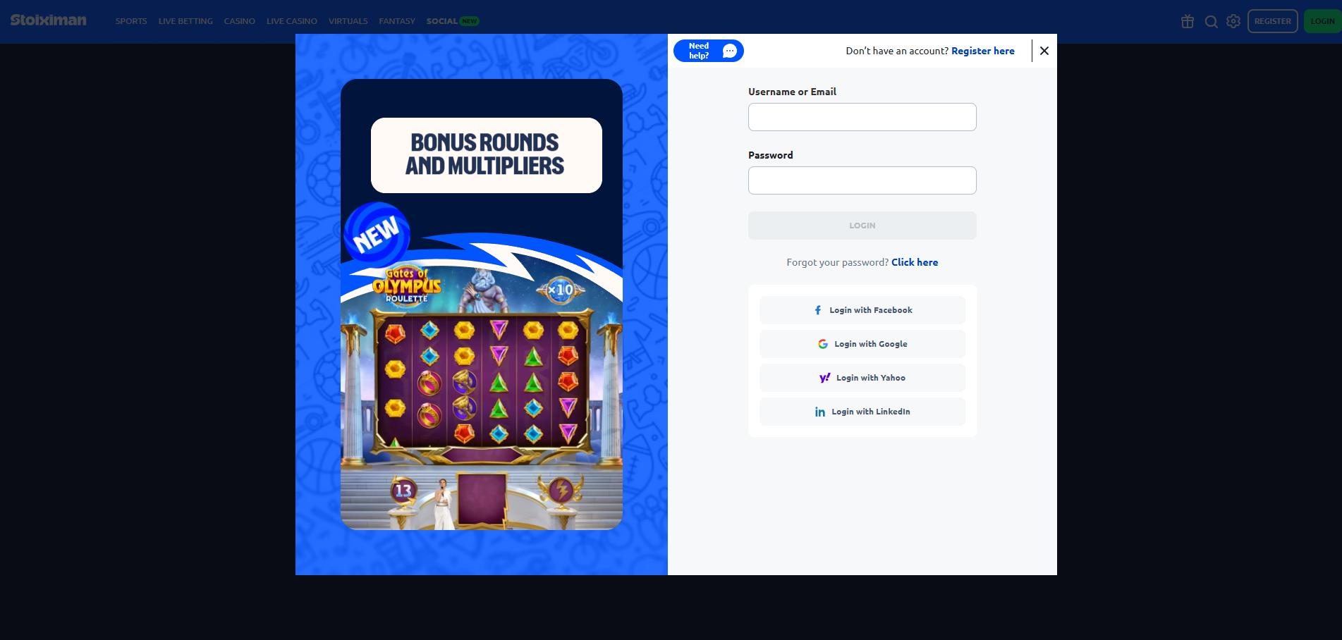Stoiximan Casino screenshot 5