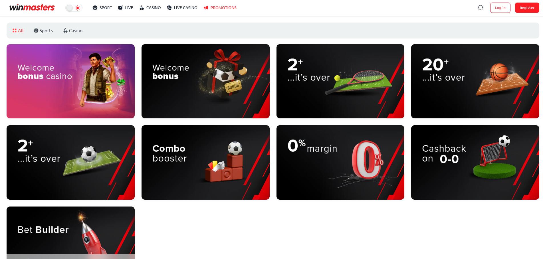 Winmasters Casino screenshot 3