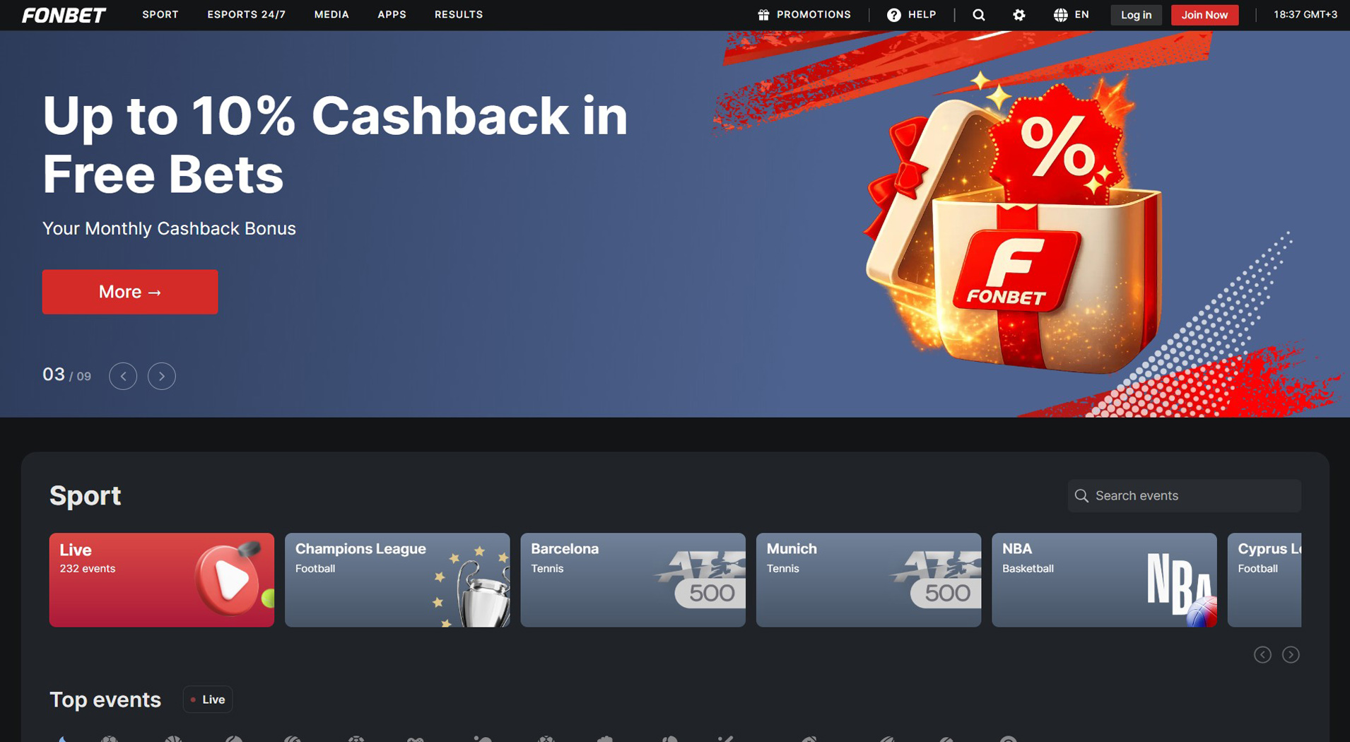 10. Fonbet Casino- Greece Casino Reach